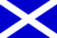 The Flag of Scotland: The Saltire, or The Cross of St. Andrew